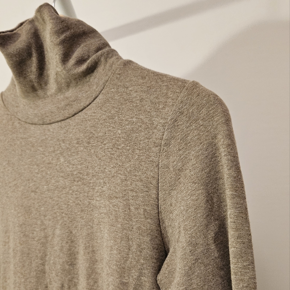 MUJI Light Brown Turtle Neck